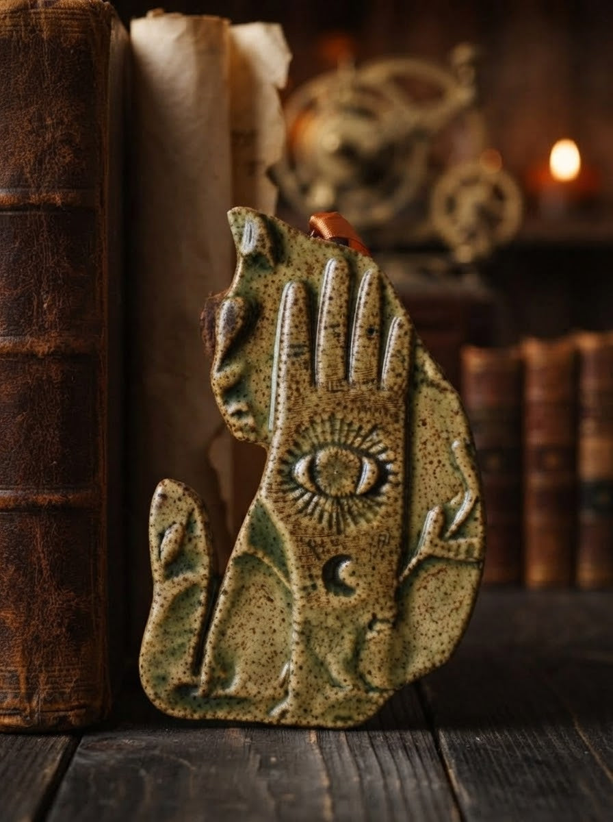 HALLOWEEN ORNAMENT #88 - CATLILLY