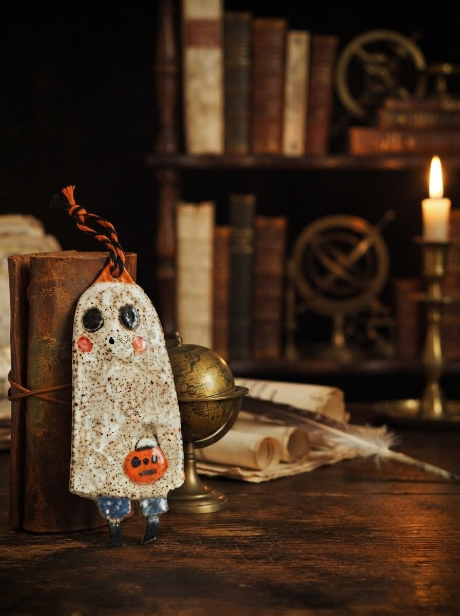 HALLOWEEN ORNAMENT #93 - SPOOKYFONT