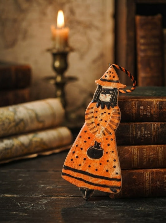 HALLOWEEN ORNAMENT #104 - GARLICMEADOW