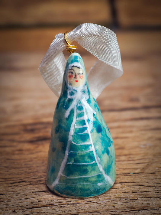 Bells made to be rung on New Year’s Eve, and when you need to remember beginnings are always possible. Handmade with a quiet voice by Idania Salcido Danita Art.