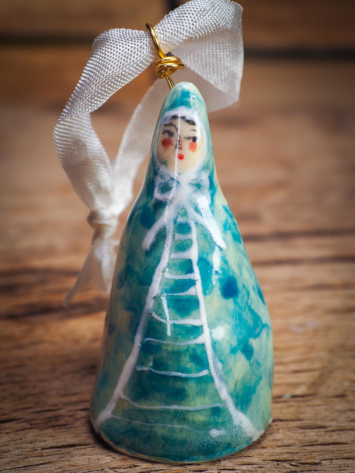 Bells made to be rung on New Year’s Eve, and when you need to remember beginnings are always possible. Handmade with a quiet voice by Idania Salcido Danita Art.