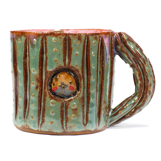 CACTUS WOODPECKER MUG IV