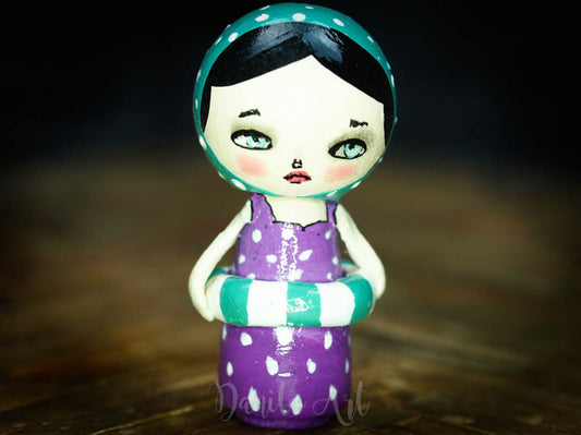 Abby, Miniature Dolls by Danita Art