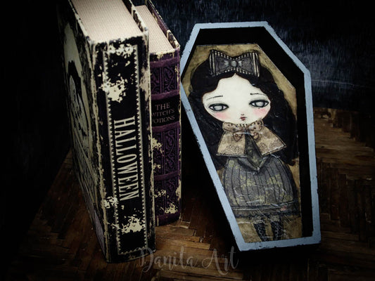 Selene, the vampire, Original Art by Danita Art