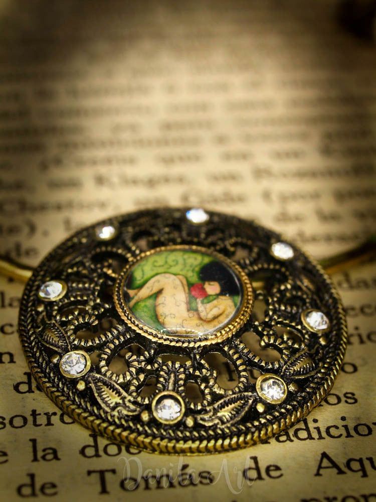 Sleeping beauty, Jewelry by Danita Art