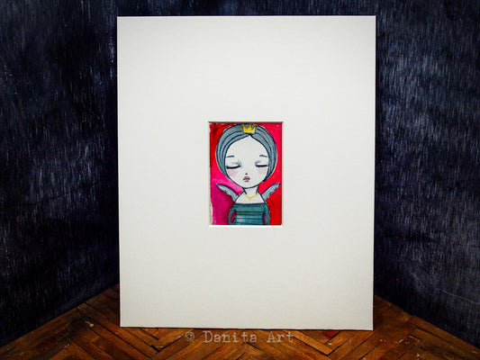 Sleeping Fairy, Original Art by Danita Art