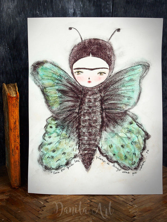 Pies, para que los quiero?, Original Art by Danita Art