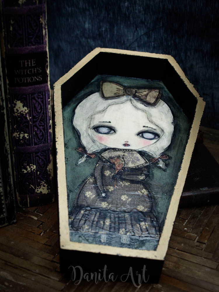 Doyle, the vampire, Original Art by Danita Art