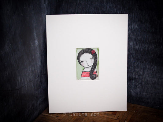 Lost in my mind, Original Art by Danita Art