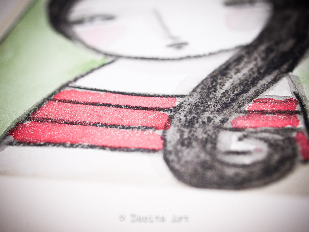 Lost in my mind, Original Art by Danita Art