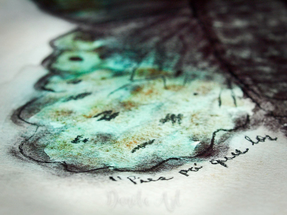 Pies, para que los quiero?, Original Art by Danita Art