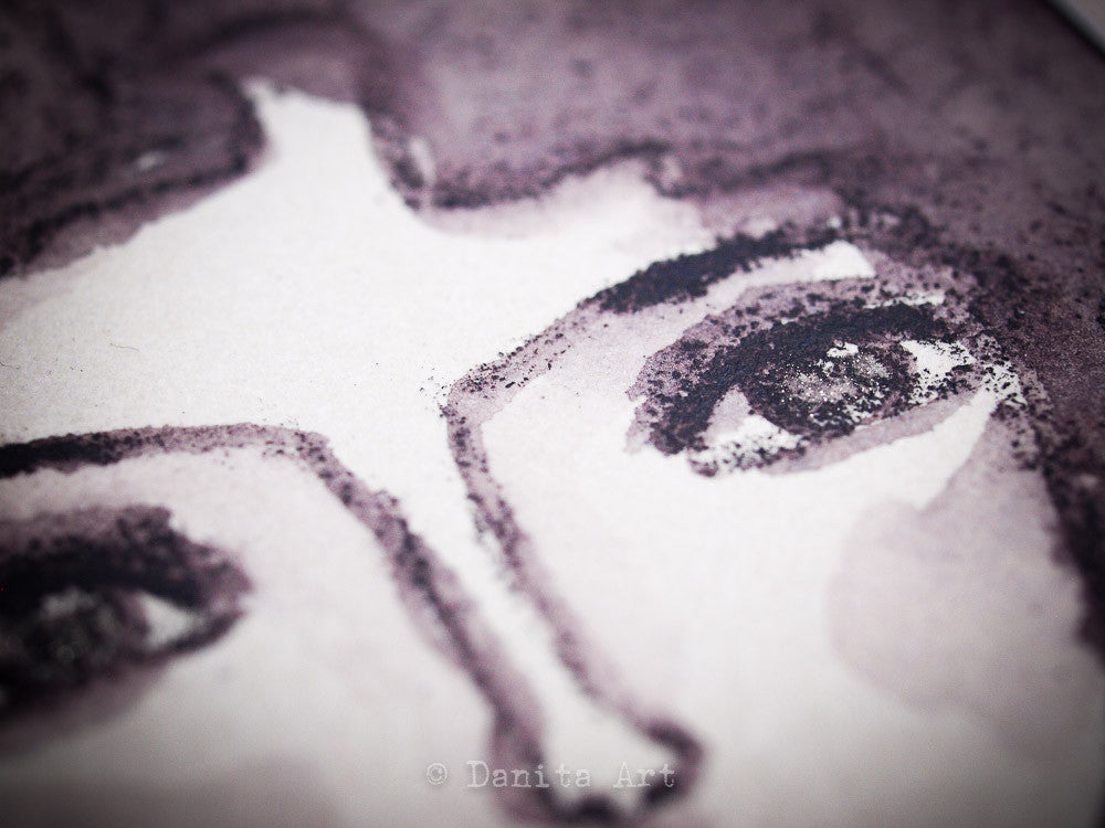 Diane, Original Art by Danita Art