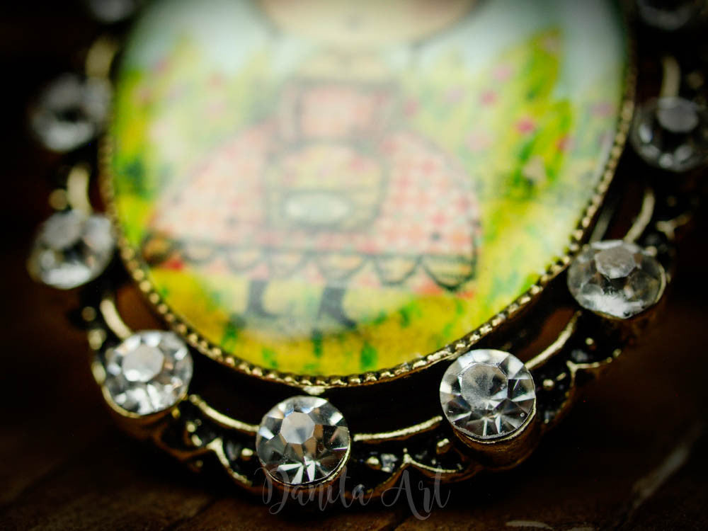 Sweet Peas, Jewelry by Danita Art