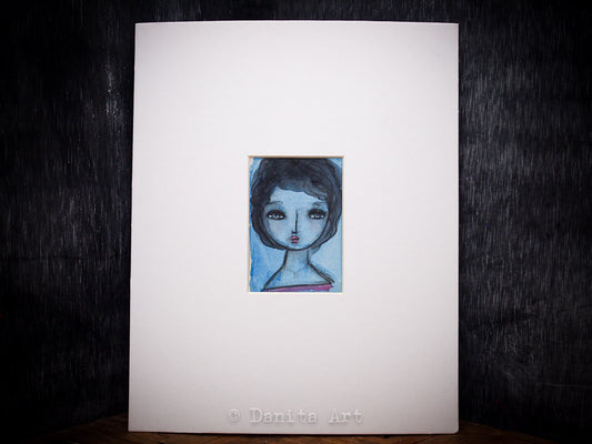 Blue, Original Art by Danita Art