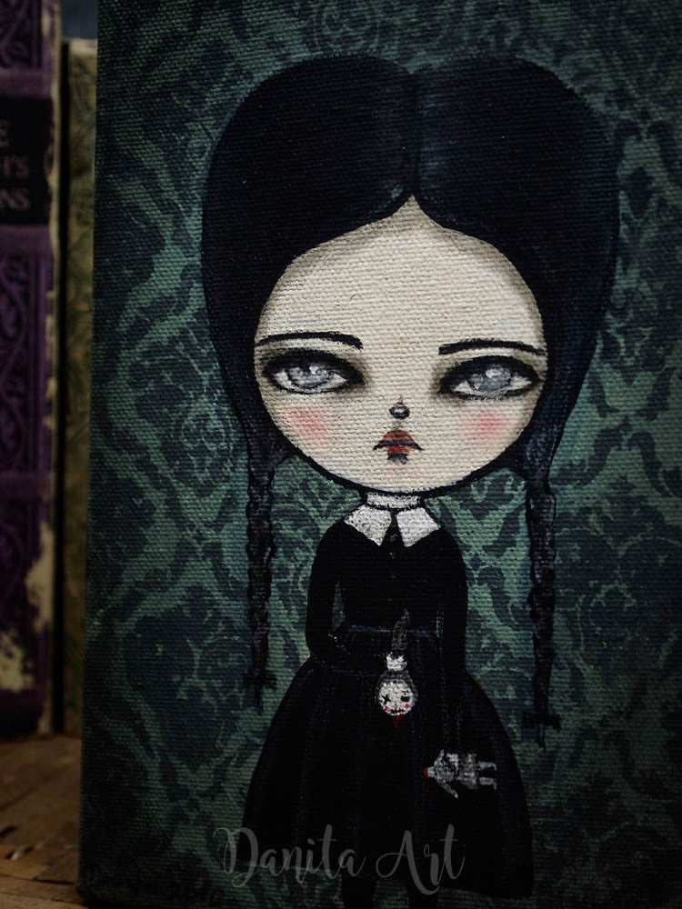 Wednesday, Original Art by Danita Art