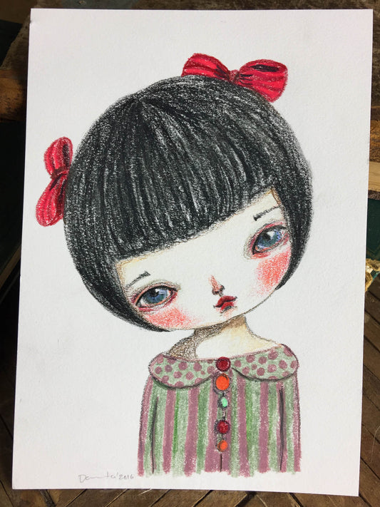 Marielena, Original Art by Danita Art