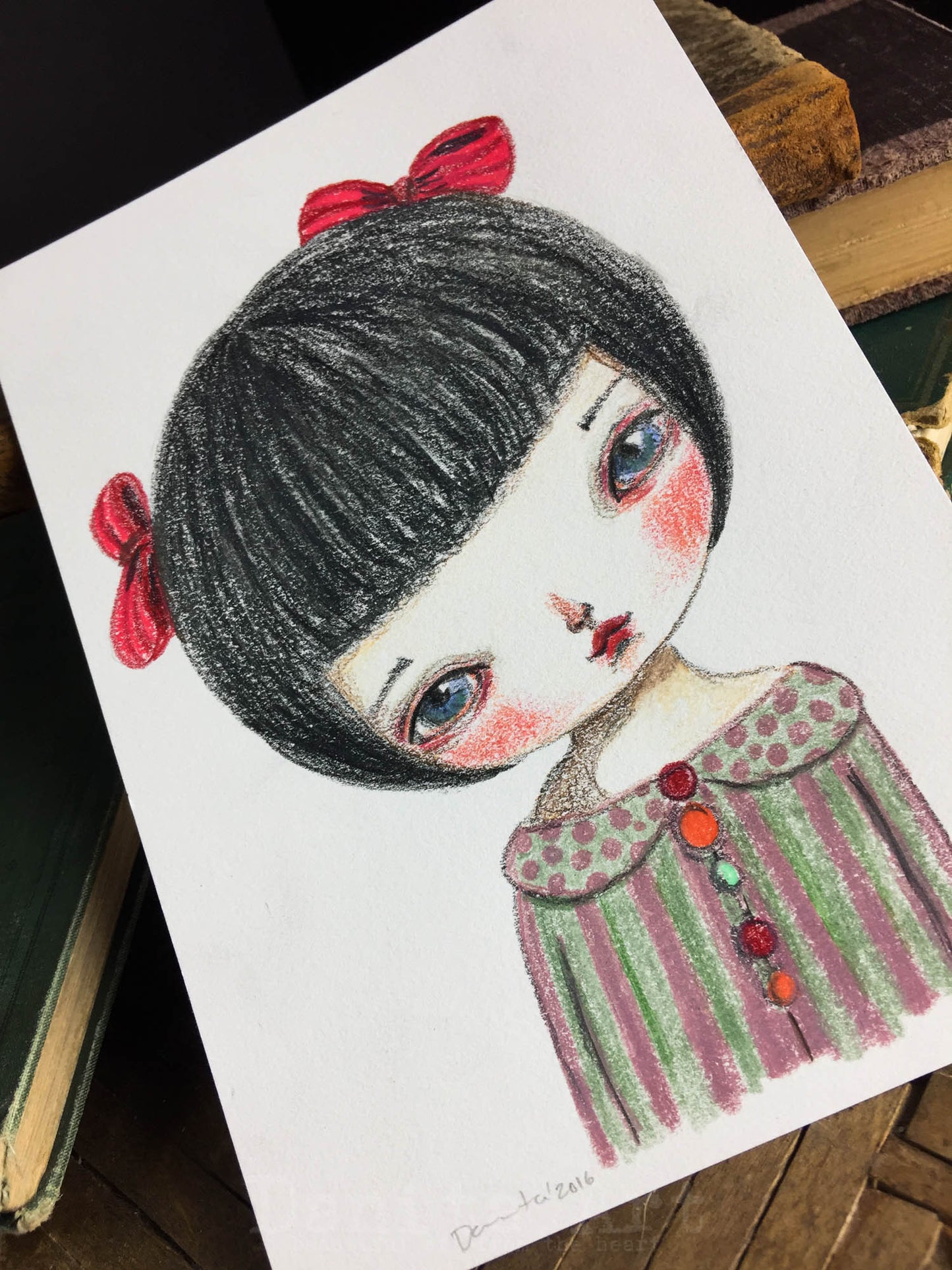 Marielena, Original Art by Danita Art