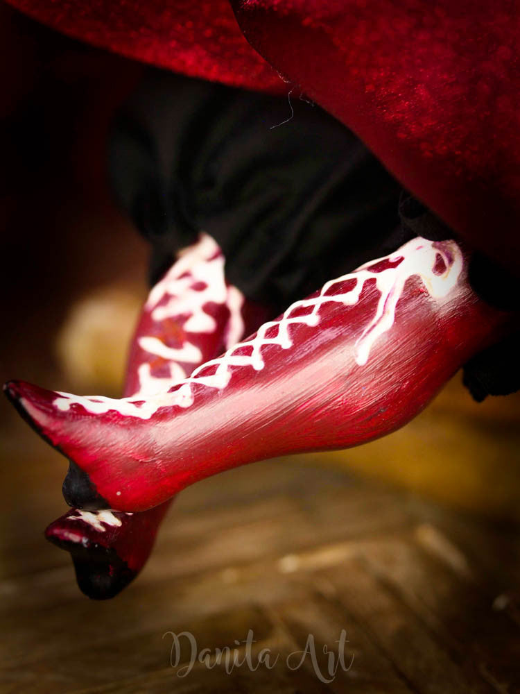 Scarlett, Art Doll by Danita Art