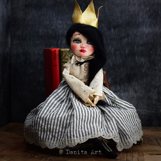 Queen Rose, Art Doll by Danita Art