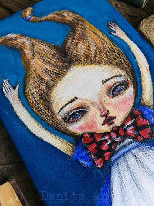 Freefall, Original Art by Danita Art