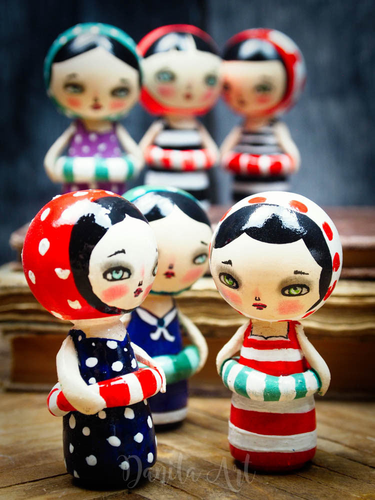 Edith, Miniature Dolls by Danita Art