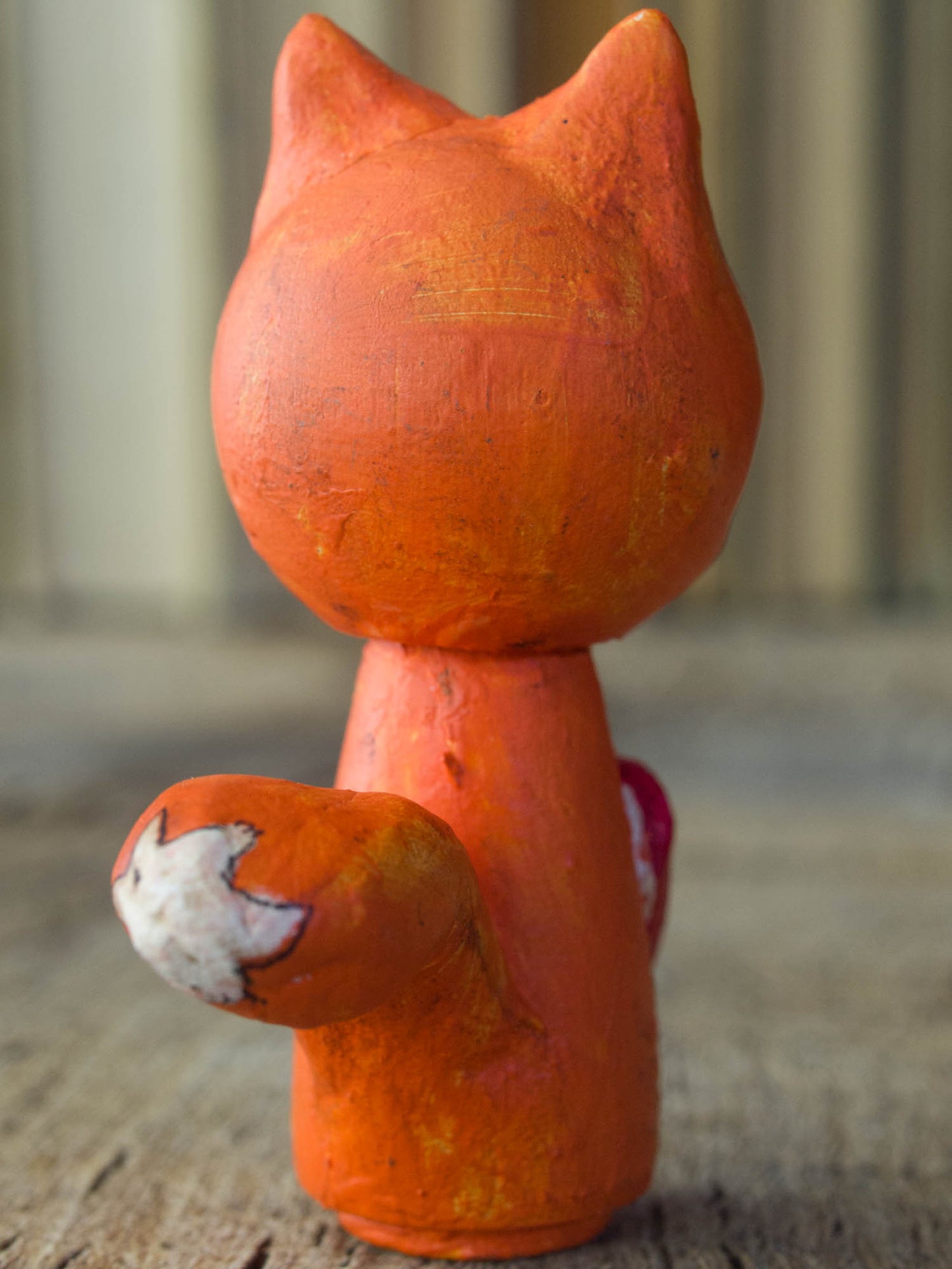 A beautiful kokeshi handmade art doll created by Danita Art.