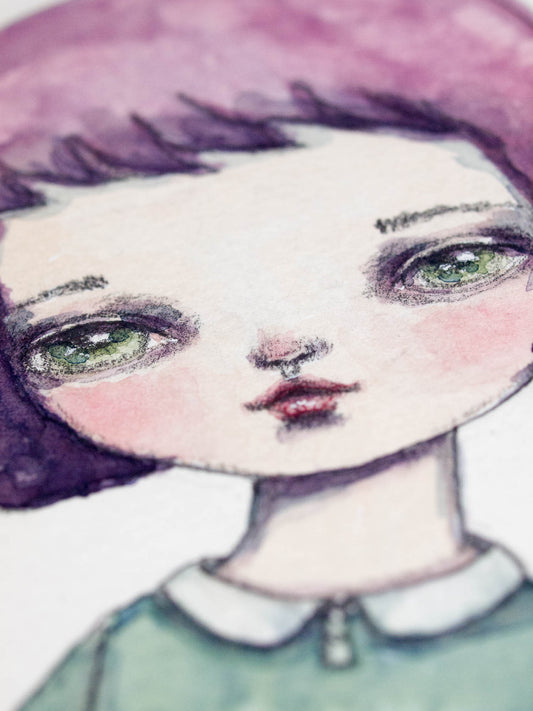 Fading, Original Art by Danita Art