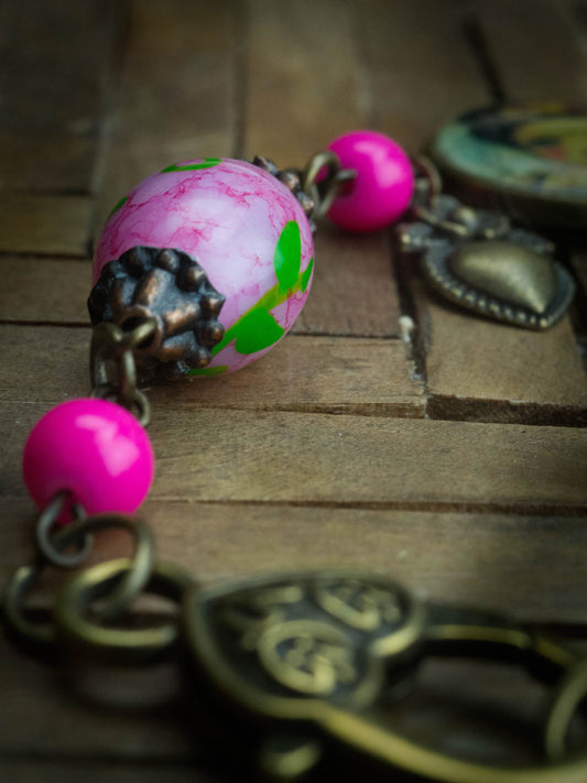 Frida with wings, Jewelry by Danita Art