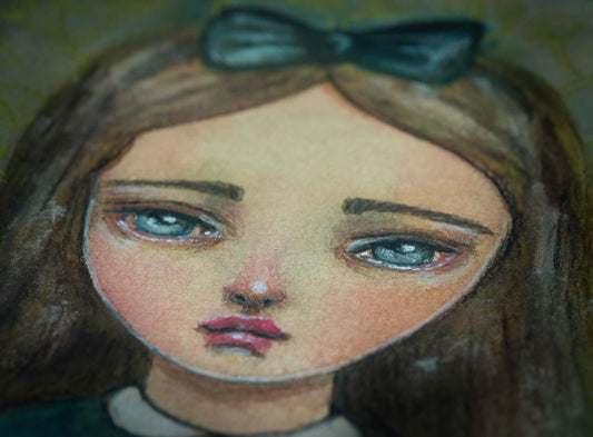 Ask Alice, Original Art by Danita Art