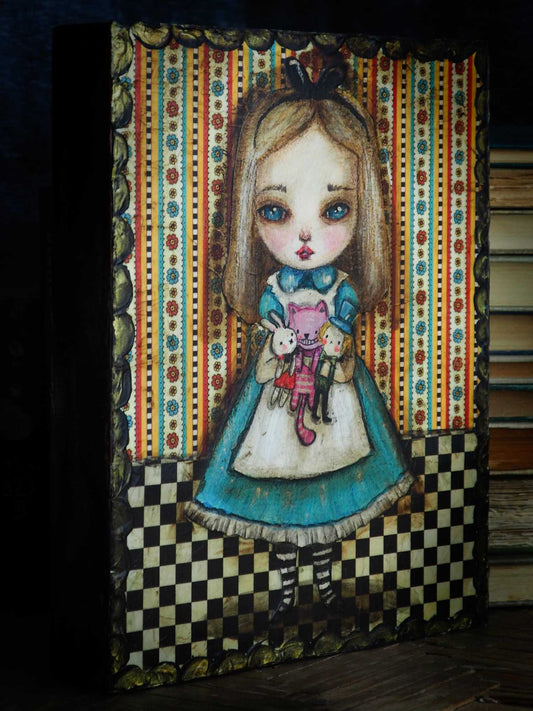 Alice and friends, Original Art by Danita Art