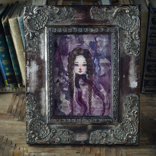 Mauve, Original Art by Danita Art