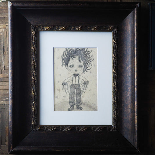 EDWARD SCISSORHANDS, Original Art by Danita Art