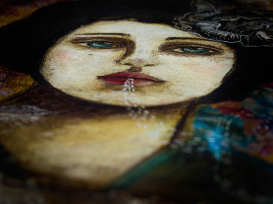 Alice's tall tale, Original Art by Danita Art