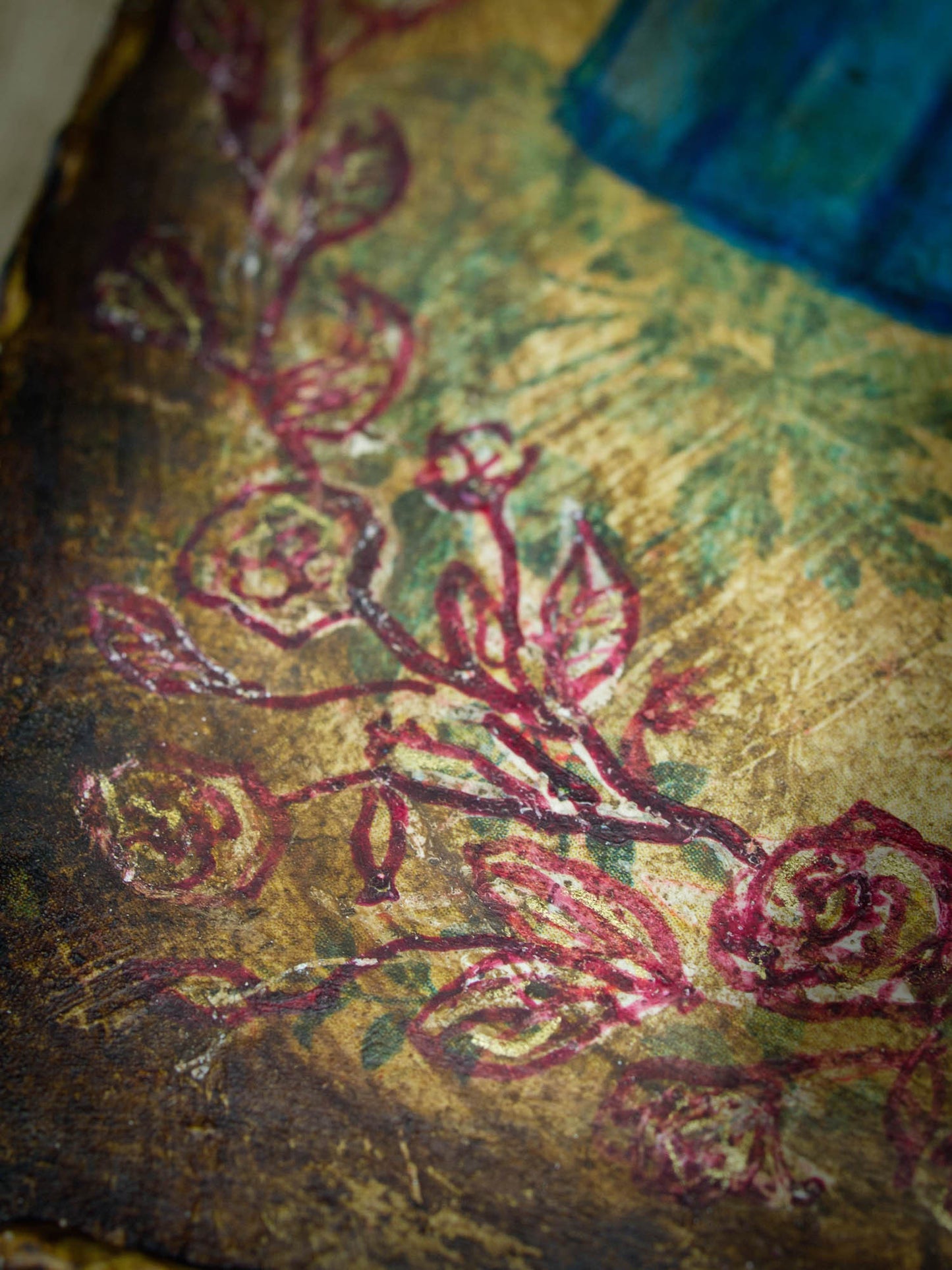 Alice and the rabbit, Original Art by Danita Art