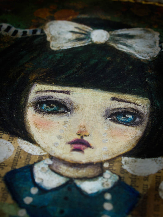 POOL OF TEARS, Original Art by Danita Art