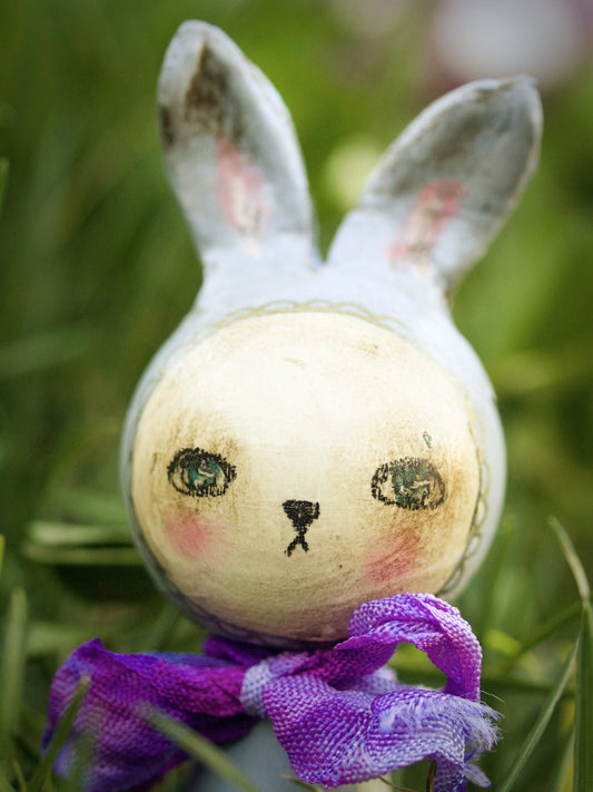 Little and super cute miniature Easter bunnies have hopped along to Danita Art. These adorable wooden kokeshi handmade dolls are really beautiful.