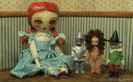 Dorothy of Oz, Art Doll by Danita Art