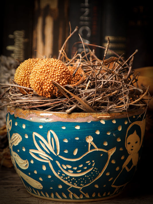 THE GIRL AND THE BIRD