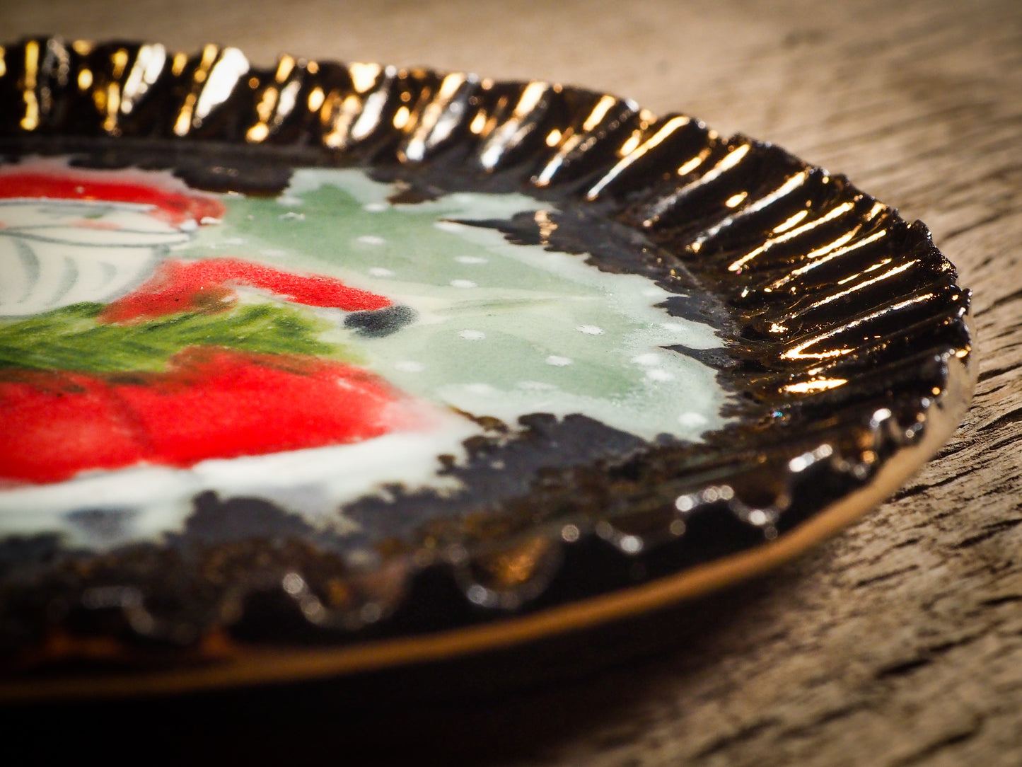 HOLIDAY CAKE PLATE #17