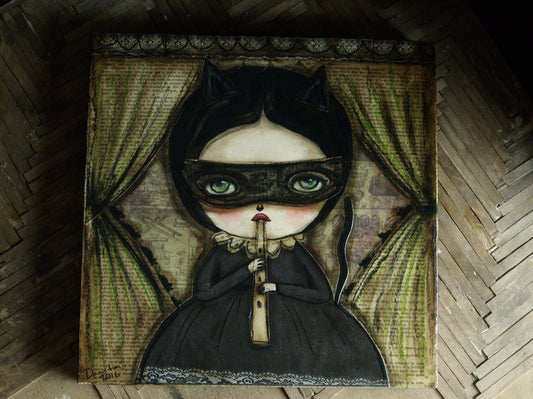 The pied piper, Original Art by Danita Art