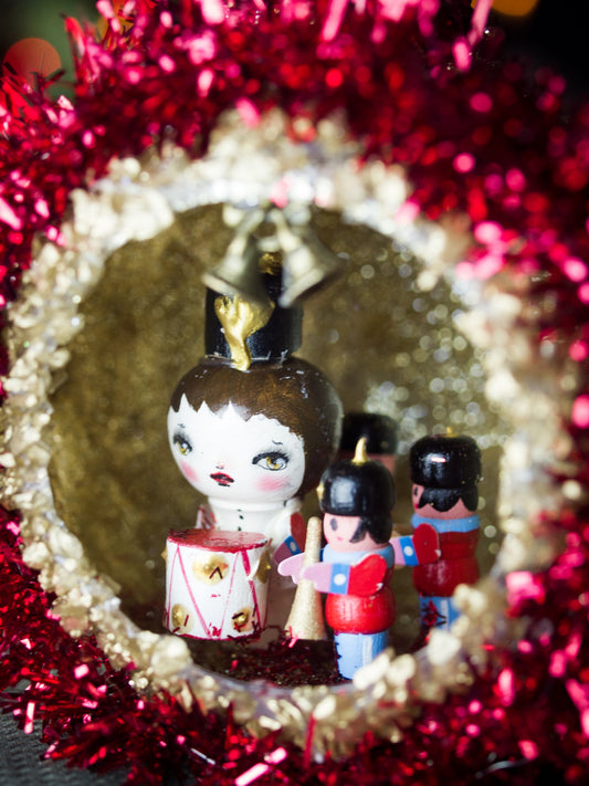Little drummer girl, Miniature Dolls by Danita Art