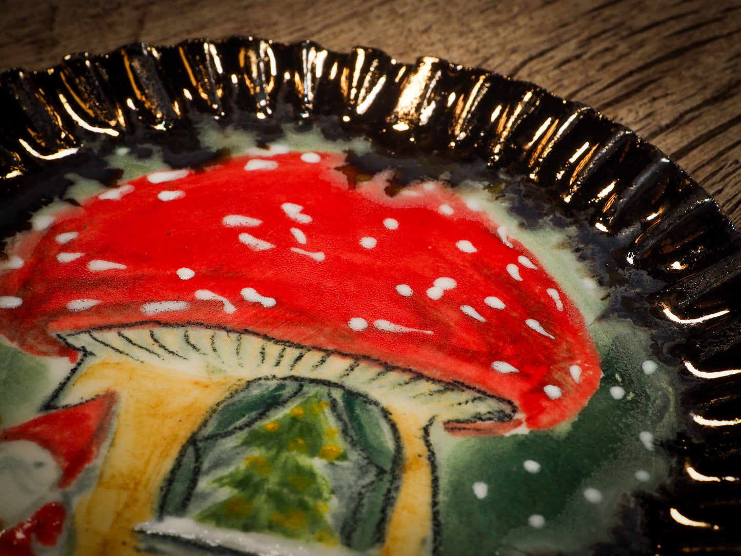 HOLIDAY CAKE PLATE #18