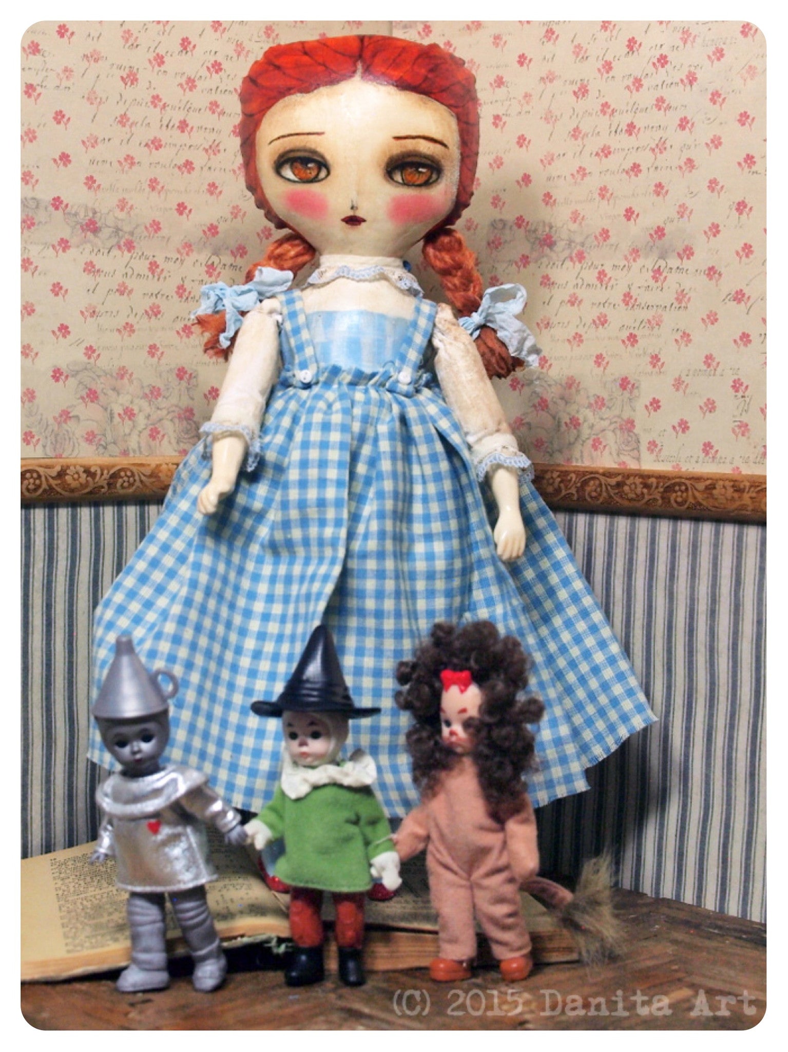 Dorothy Wizard of Oz - Original handmade soft art doll by Danita Art –  IDANIA SALCIDO