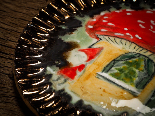 HOLIDAY CAKE PLATE #18