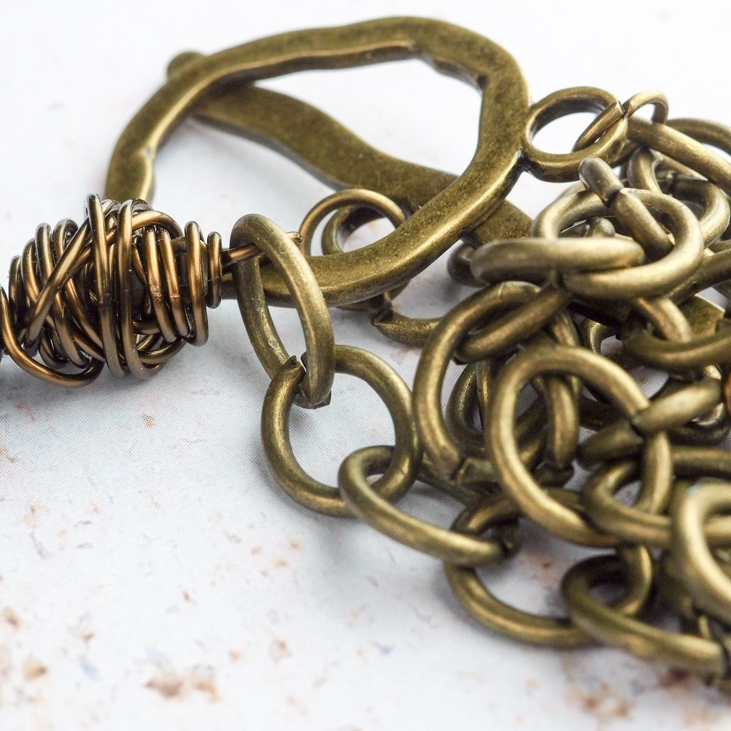 The unicycle, a pop surrrealist and whimsical by Danita, made into a hand made necklace.