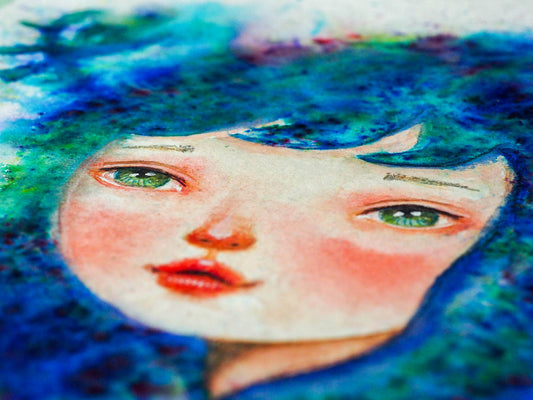 ATHENA, Original Art by Danita Art