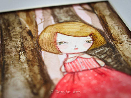 In the forest of forgotten dreams, Original Art by Danita Art