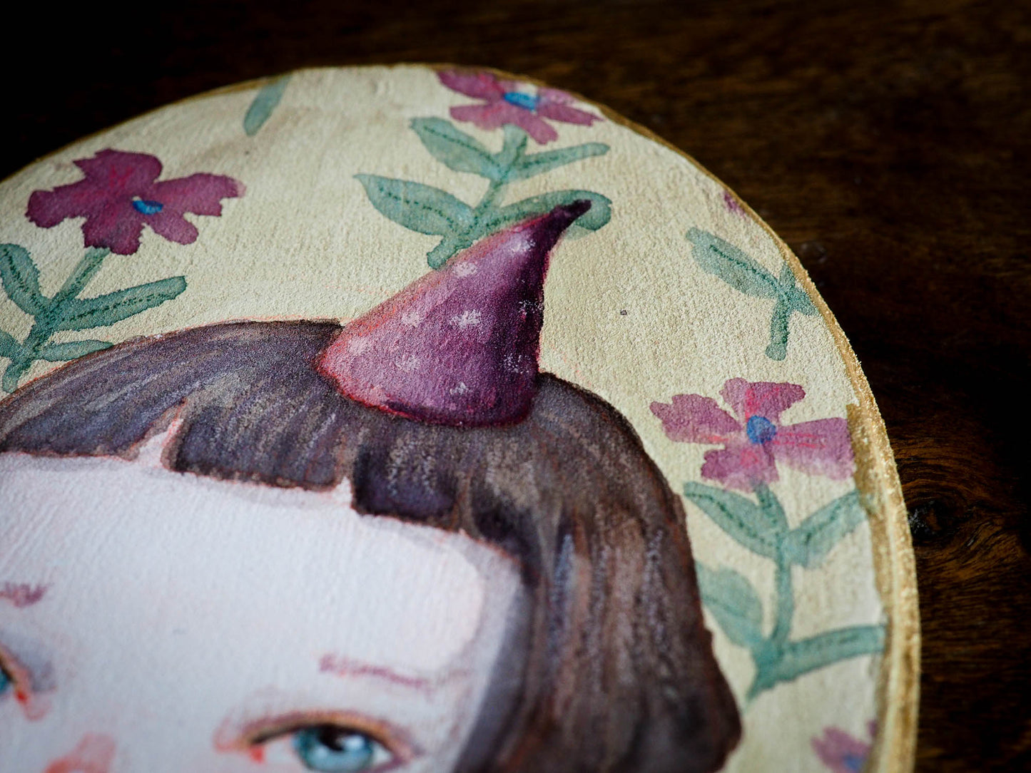 ROSE - An original watercolor painting by Danita Art