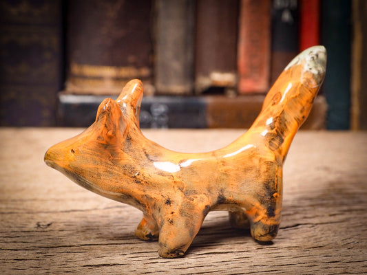RED FOX #05 - ARTISTS BRUSH AND PENCIL HOLDER - Danita Art