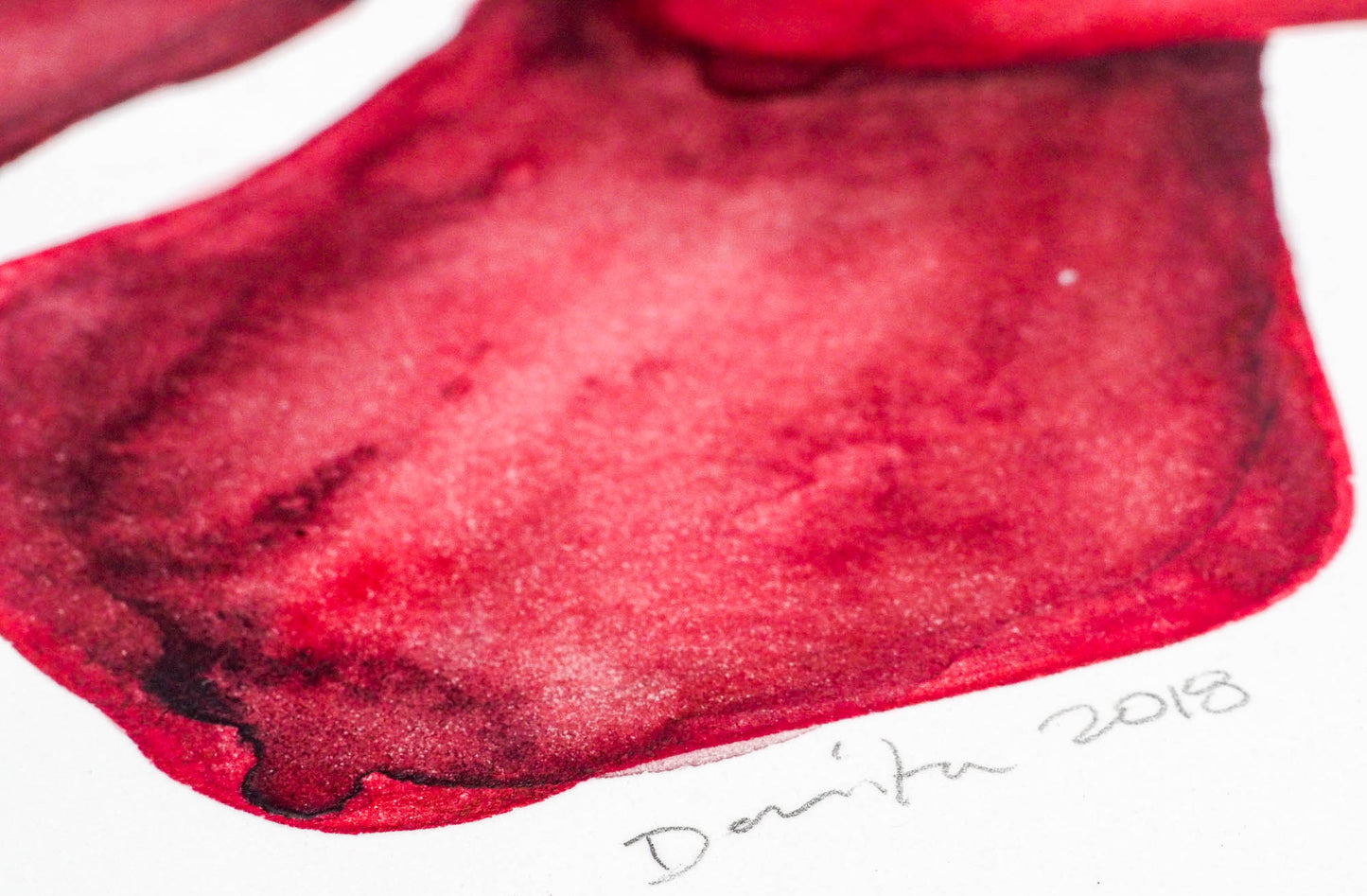 SPIRIT ANIMAL - Little Red Riding Hood original watercolor painting by Danita, Original Art by Danita Art